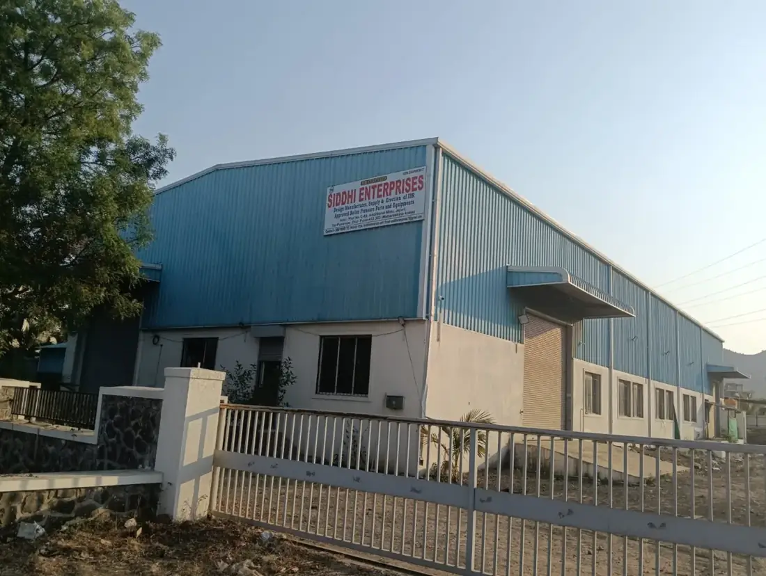 Siddhi Enterprises workshop at Additional MIDC Jejuri, Pune