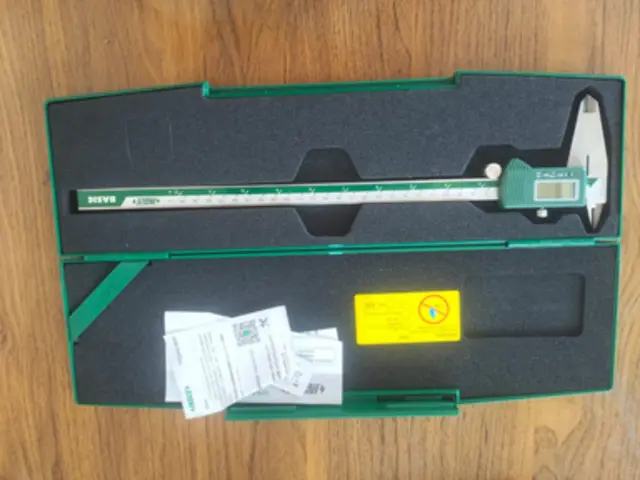 Vernier caliper shown in the Siddhi Enterprises company profile