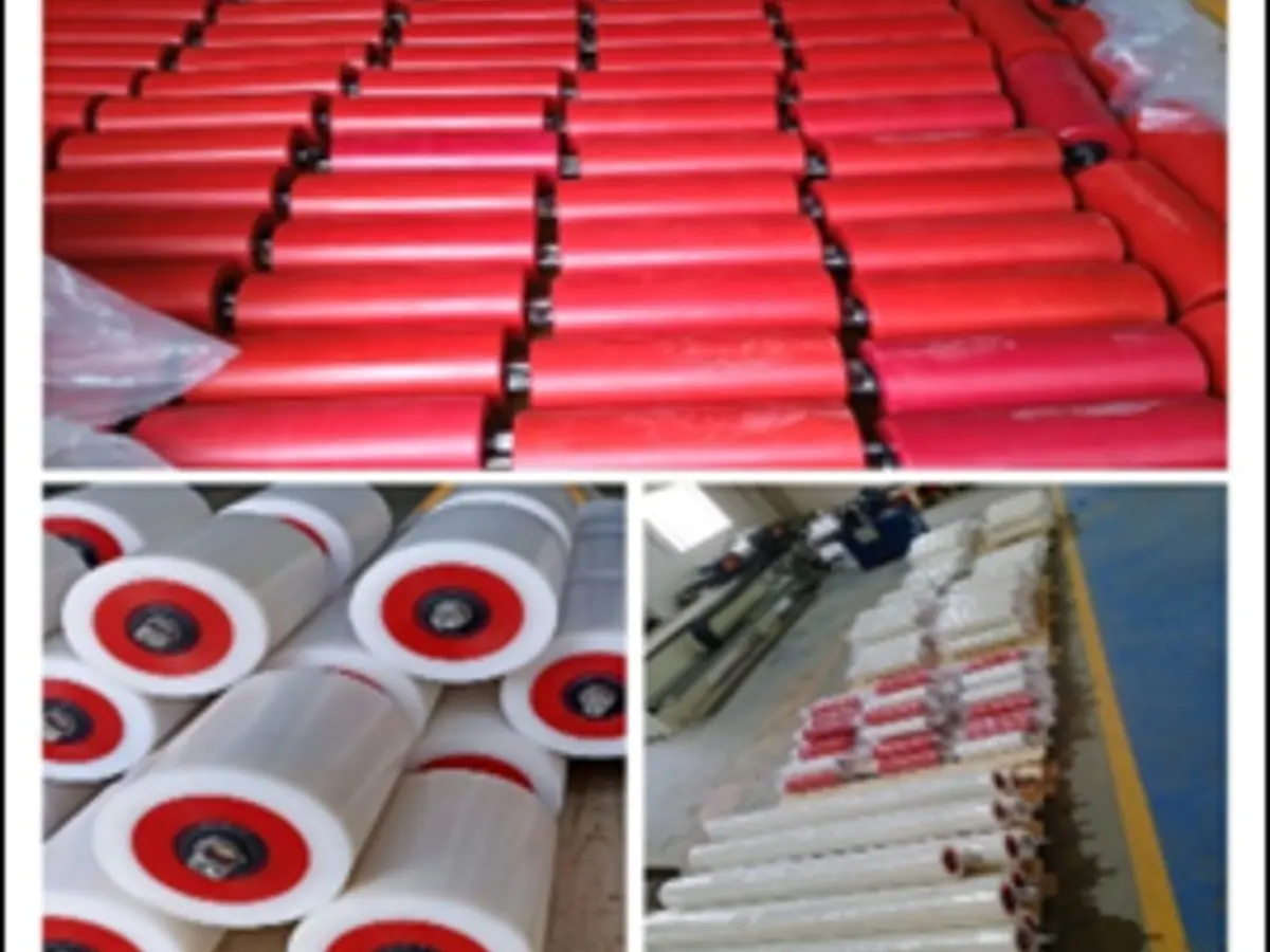 Poly Composite Idlers photograph from the Siddhi Enterprises company profile